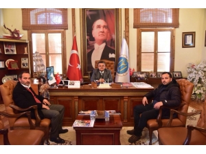 Bilecikspor Kulübü Başkanı Dilek’ten Başkan Yağcı’ya Ziyaret
