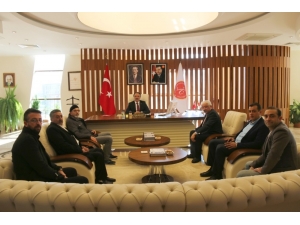Nevşehir Sigorta Acenteleri Derneği, Rektör Bağlı’yı Ziyaret Etti