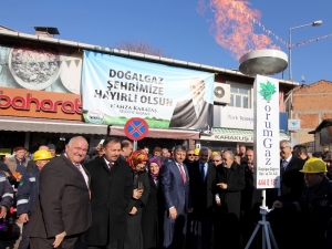 Osmancık Doğalgaz’a Kavuştu