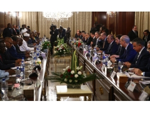 Cumhurbaşkanı Erdoğan, Çad’da Heyetlerarası Görüşmeye Katıldı