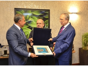 Aosb, Vakıfbank Üst Yöneticilerini Ağırladı