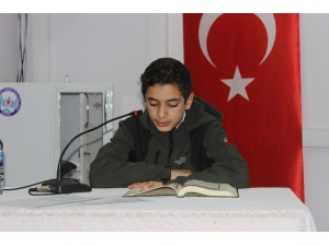 Siverek’te Kur’an-ı Kerim’i Güzel Okuma Yarışması