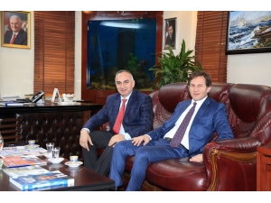 Termal Belediye Başkanı Atik, Başkan Yılmazer’i Ziyaret Etti
