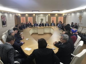 Salman’dan İlçe Teşkilatlarına Ziyaret