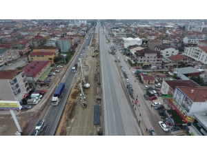 Köseköy Kavşağı Çalışmaları Sürüyor