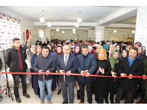 El Sanatları Fuarının Açılışı Yapıldı