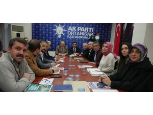 Başkan Gümrükçüoğlu Ak Parti Ortahisar İlçe Teşkilatı İle Buluştu