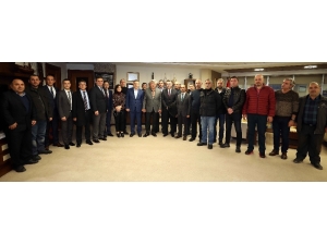 Hizmet-iş Sendikası’ndan, Karaosmanoğlu’na Teşekkür Ziyareti