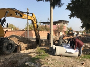 Saruhanlı Ve Akhisar’da Altyapı Yatırımları Hız Kazandı