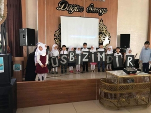 Altıntaş’ta 4-6 Yaş Anaokulu Öğrencilerinin Kudüs Sevgisi