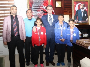 Balcı Sporda Başarılı Öğrencileri Kabul Etti