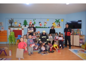 Bozüyük Belediyesi İtfaiye Müdürlüğü’nden Uğur Böcekleri’ne Ziyaret