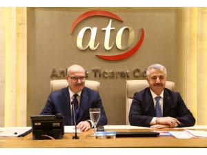 Bakan Arslan’dan Ato’ya Ziyaret