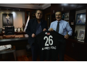 Halil Ünal’dan Ahmet Ataç’a Ziyaret