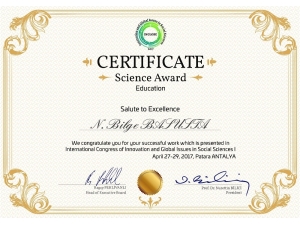 Meü Eğitim Fakültesi Öğretim Elemanlarına Ödül