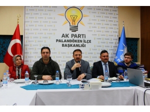 Ak Parti Palandöken İlçe Başkanlığı Basın İle Buluştu