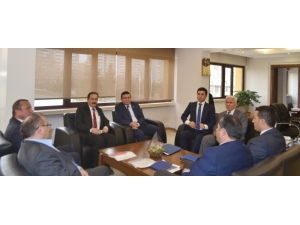 Belediye Başkanlarından Medaş’a Ziyaret