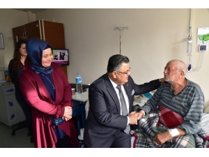 Başkan Yağcı’dan Hastane Ziyareti
