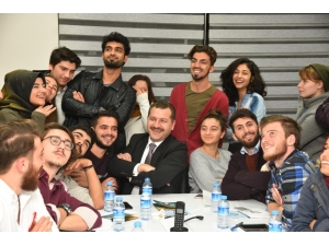Baun Öğrencileri Başkan Yılmaz’ı Ziyaret Etti