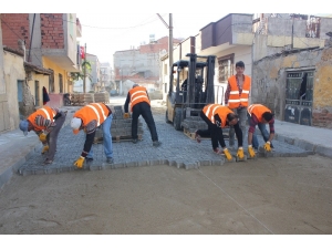 Turgutlu’da Geçen Yıl 100 Bin Metrekare Parke Taşı Döşendi