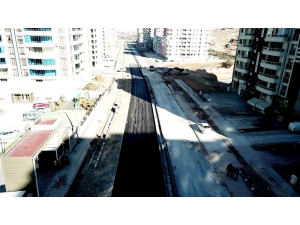 Yeşilçam Caddesi Asfaltlanıyor