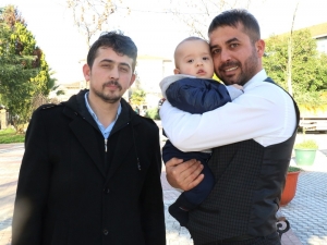 Kahraman Şoför, Hayatını Kurtardığı 11 Aylık Ömer Asaf’ı Ziyaret Etti