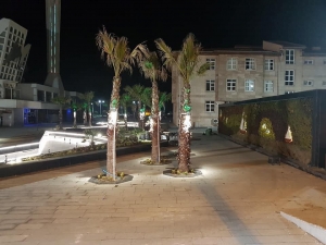 Aydınlatma Çalışması İlçeye Renk Kattı