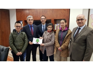 Özel Öğrencilerden Nazilli Protokolüne Yeni Yıl Ziyareti