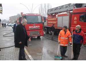 Hasköy’de Yol Yıkama Çalışması