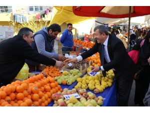 Başkan Karabacak’tan Pazar Ziyareti