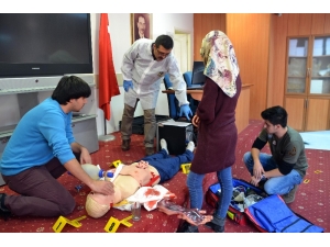 112 Personeline “Adli Vakalarda Maddi Delillere Yaklaşım” Eğitimi Verildi