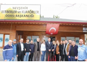 Milletvekili Gizligider, Berberler Ve Kuaförler Odasını Ziyaret Etti