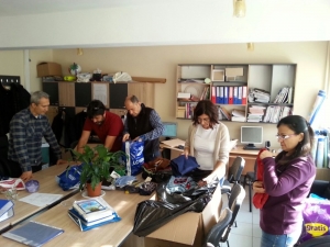 Burhaniye’de Liseli Gençlerle Örnek Dayanışma