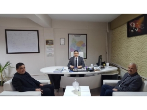 Başkan Yalçın Ve Oedaş İl Müdürü Aykut Bir Araya Geldi