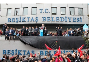 Chp Genel Başkanı Kılıçdaroğlu, Beşiktaş Belediyesini Ziyaret Etti