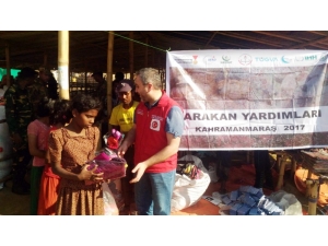 Kahramanmaraş’ın Yardımları Arakan’a Ulaştı