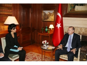 Cumhurbaşkanı Erdoğan, Rachida Dati’yi Kabul Etti