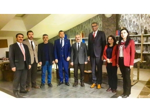 Milli Eğitim Müdürü Demir, Türk Eğitim Sen’i Ziyaret Etti