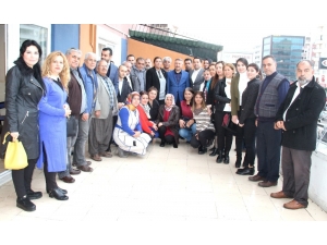 Özkan Ve Tezcan, Ak Parti Mezitli’de Partililerle Buluştu