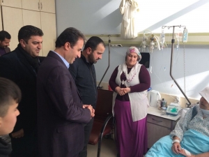 Başkan Tekin’den Hasta Ziyareti