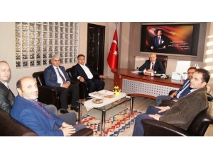 Aydın Sağlık-sen’den İl Sağlık Müdürü Yavuzyılmaz’a Hayırlı Olsun Ziyareti