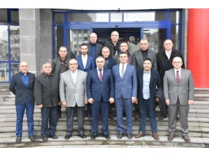 Başkan Dursun Ay’a Mhp’den Ziyaret