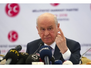 Bahçeli: "Mhp Cumhurbaşkanı Adayı Göstermeyecek"