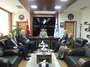 Cesur Ve Şahan’dan Ticaret Borsası’na Ziyaret