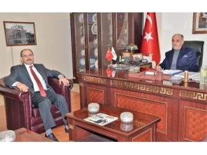 Dap Başkanı Demir’den, Başkan Yücelik’e Ziyaret