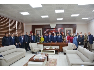 Çaturoğlu’ndan Başkan Uysal’a Ziyaret