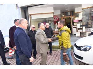 Başkan Yağcı, Osmaneli Esnafını Ziyaret Etti