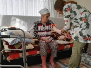 Pınarhisar’da Evde Sağlık Hizmeti Çalışmaları