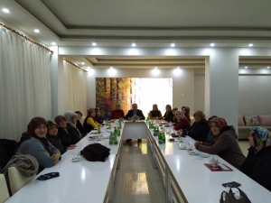 Başkan Yaman, Ak Parti Kadın Kolları Toplantısına Katıldı