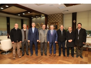 Bilim, Kültür Ve Sanat Derneği Başkan Baran’ı Ziyaret Etti